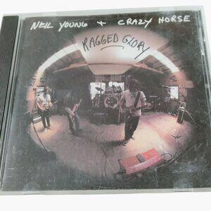 Neil Young & Crazy Horse Ragged Glory" CD Album Rock Music 1990 Release Jewel Ca